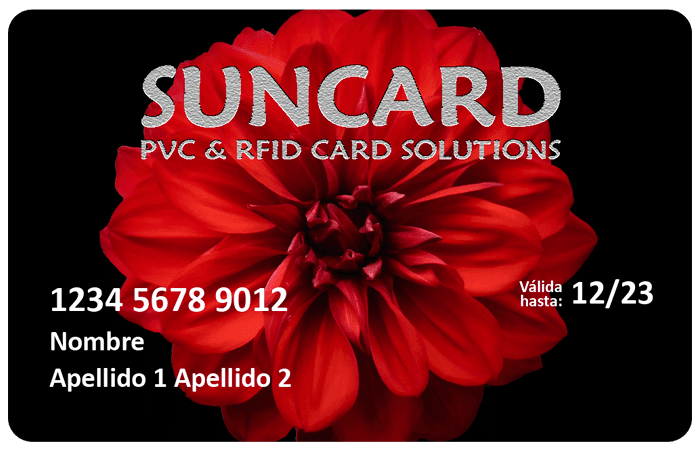 tarjetas pvc personalizadas en impresion termica suncard