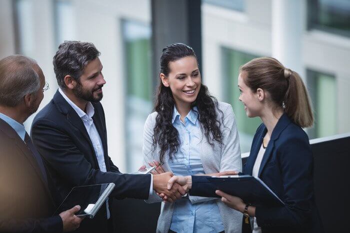 reunión de negocios