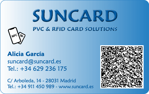 tarjeta visita digital nfc suncard