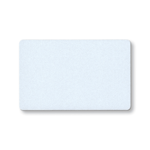 tarjeta PVC neutra de color nacarina tamaño CR80, Suncard