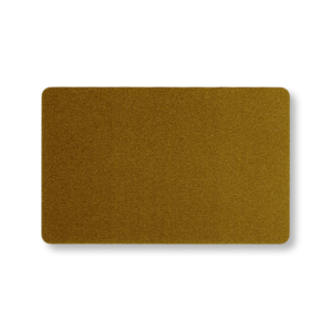 tarjeta PVC neutra de color ORO tamaño CR80, Suncard